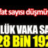 ﻿Sağlık Bakanlığı günlük vaka tablosunu açıkladı
