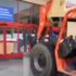 ABD'de süpermarketin kapısını iş makinesiyle kırdılar