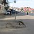 Üsküdar'da yol çöktü