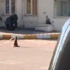 Hastane kapısı önünde şüpheli çanta paniği Hastane kapısı önünde şüpheli çanta paniği