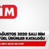 Bu Salı BİM'e neler geliyor? BİM 25 Ağustos 2020 Salı aktüel ürünler kataloğu yayınlandı Bu Salı BİM'e neler geliyor? BİM 25 Ağustos 2020 Salı aktüel ürünler kataloğu yayınlandı