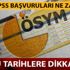 KPSS 2019 ne zaman? KPSS şartsız memur alımı 2019 tarihleri listesi ne zaman açıklanacak?