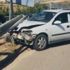 Otomobil bariyerlere çarptı: 7 yaralı Otomobil bariyerlere çarptı: 7 yaralı