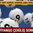 Milli Piyango çekiliş sonuçları 29 Kasım MPİ bilet sorgula Milli Piyango çekilişi sıralı tam liste