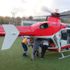Kazada yaralanan çocuk ambulans helikopterle hastaneye nakledildi Kazada yaralanan çocuk ambulans helikopterle hastaneye nakledildi