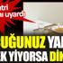 ﻿Çocuğunuz yalnız yemek yiyorsa dikkat