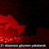 Muğla da 21 düzensiz göçmen yakalandı Muğla da 21 düzensiz göçmen yakalandı