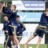 Fenerbahçe'de neşeli antrenman