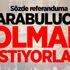 Sözde referanduma arabulucu olmak istiyorlar