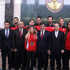 Davutoğlu milli karatecileri kabul etti