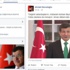 Başbakan Davutoğlu, Facebook'ta