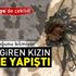 Çanakkale'de denize giren kızın yüzüne yapıştı Çanakkale'de denize giren kızın yüzüne yapıştı