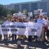 İBB önünde protesto: Asıl felaket sizsiniz istifa edin İBB önünde protesto: Asıl felaket sizsiniz istifa edin