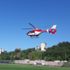Ambulans helikopter Toprak bebek için havalandı
