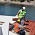 Ekipler, yıkım için Özdil'in villasında Ekipler, yıkım için Özdil'in villasında