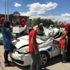 15 Temmuz'da bombalanan ve ezilen araçlar Meclis'te sergilendi