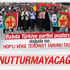 HDP'li Tuba Hezer terörist tabutunu taşımıştı