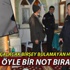 Camide çalacak birşey bulamayan hırsızlardan imama garip not!
