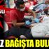 50 kez kan bağışında bulundu 50 kez kan bağışında bulundu