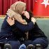 Altı yıl sonra evladına sarıldı Altı yıl sonra evladına sarıldı