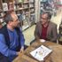 Kitabevinin camlarını silip kitap alan Metin Mutlusoy konuştu