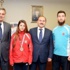 Başkan Eyvaz’dan Başarılı Sporcu’ya Ödül Başkan Eyvaz’dan Başarılı Sporcu’ya Ödül