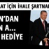 Erdoğan'dan 'Milletin A... koyacağız' diyen Mehmet Cengiz'e hediye