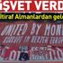 Alman taraftarlar: Federasyonumuz UEFA'ya rüşvet verdi Alman taraftarlar: Federasyonumuz UEFA'ya rüşvet verdi