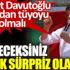 ﻿Ahmet Davutoğlu Saray'dan tüyoyu almış olmalı