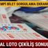 Sayısal Loto sonuçları 3 Şubat 2018 çekilişi 1108. hafta MPİ Sayısal Loto çekiliş sonuçları bilet sorgula mpi.gov.tr