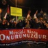 300 kişilik grup İsrail'i protesto etti