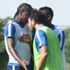 Volkan Şen ve Hugo Rodallega Trabzonspor idmanında kavga etti