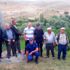 Köylerine dev Türk bayrağı astılar Köylerine dev Türk bayrağı astılar