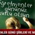 Öğretmenler günü hediyesi 24 kasım öğretmenler günü şiirleri