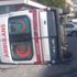 Malatya’da ambulans ile otomobil çarpıştı: 6 yaralı