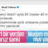 Binali Yıldırım'ın su ve öğrenci akbili vaadi