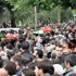 Trafik kurbanı 5 genci binler uğurladı