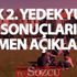 KYK yedek sonuçları açıklandı! KYK yurt yedek sonuç sorgulama ekranı… KYK yedek sonuçları açıklandı! KYK yurt yedek sonuç sorgulama ekranı…