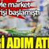 ﻿Krediyle market alışverişi başlamıştı. Geri adım atıldı