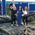 Tank üstünde mutluluk pozu!