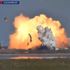 SpaceX’in uzay aracı Starship iniş yaparken patladı