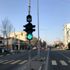 Trafik lambalarında "Evde Kal" mesajı Trafik lambalarında "Evde Kal" mesajı