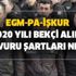 E-devlet bekçi başvuru ekranı kaç kişi alınacak? EGM-PA-İŞKUR 2020 yılı bekçi alımı başvuru şartları nedir?