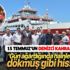 Gün ağardığında hainleri denize dökmüş gibi hissettik