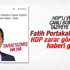 Fatih Portakal terörist taziyesindeki HDP'liyi gizledi