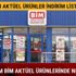 BİM aktüel 9 Kasım 16 Kasım ürünler indirim kataloğu 2018 BİM aktüel ürünler indirim listesi