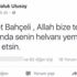İYİ Partili Başkan'dan Bahçeli'ye: Tez zamanda helvanı yiyelim