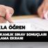 Kaymakamlık sınav sonuçları sorgulama ekranı: Kaymakamlık sınav sonuçları ve cevap kağıtları erişime açıldı!