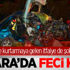 Ankara'da feci kaza!