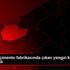 Düzce de çimento fabrikasında çıkan yangın kontrol ... Düzce de çimento fabrikasında çıkan yangın kontrol ...